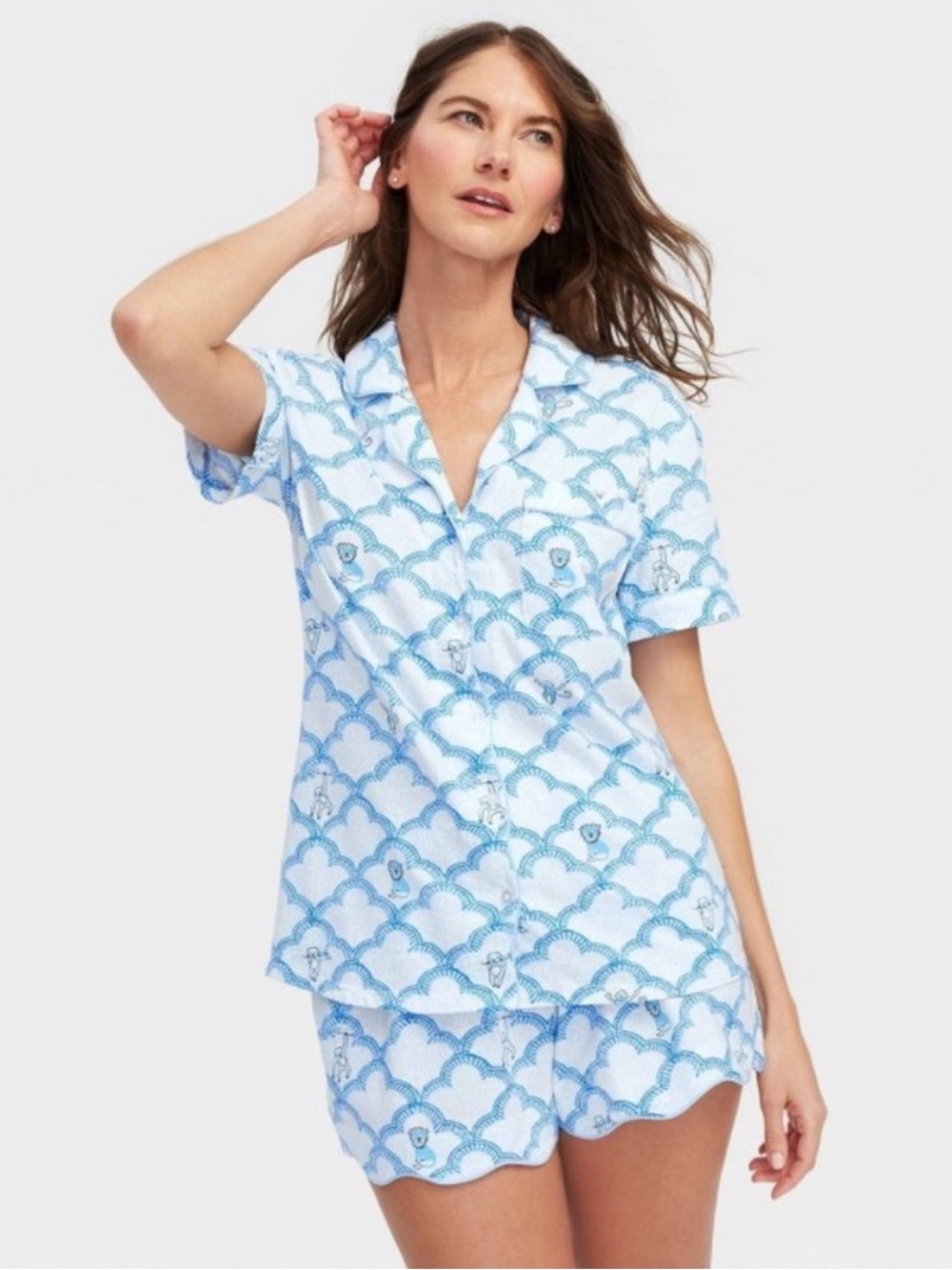 Roller Rabbit Geo Trellis Short Pajama Set - Women